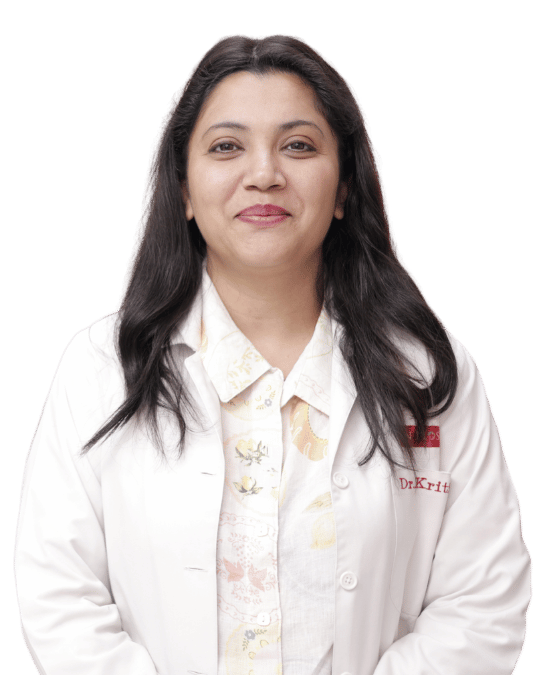 Dr. Kriti Jain, experienced skin and hair specialist providing advanced dermatology and aesthetic treatments